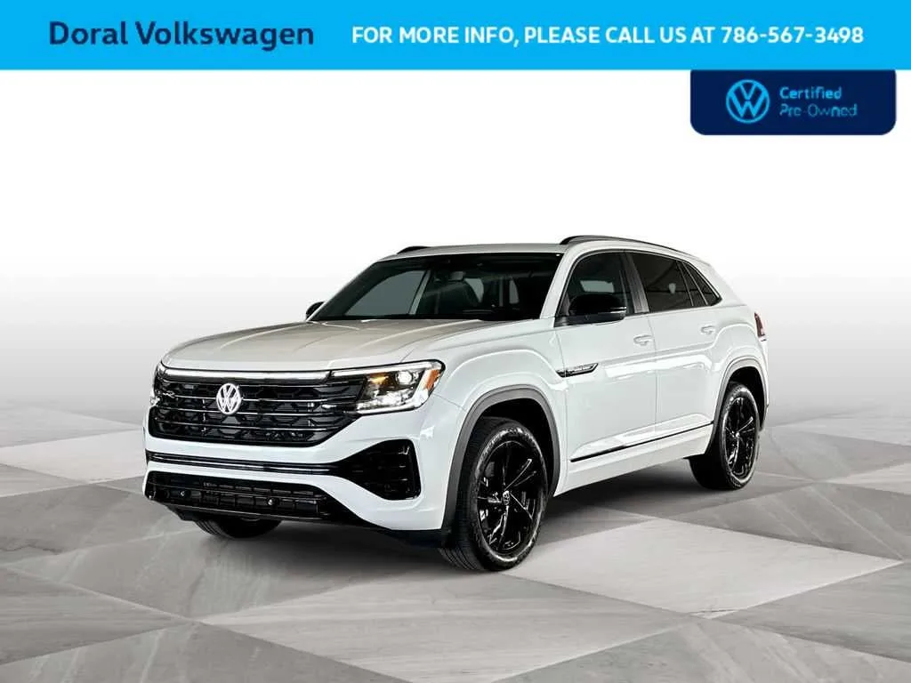 2025 Volkswagen Atlas Cross Sport 2.0T SEL R-Line Black