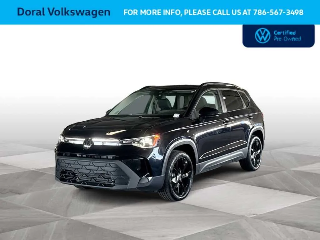2025 Volkswagen Taos SE Black