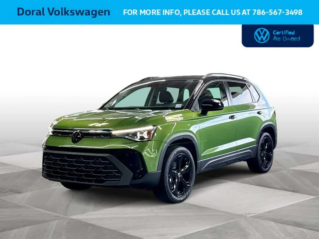 2025 Volkswagen Taos SE Black