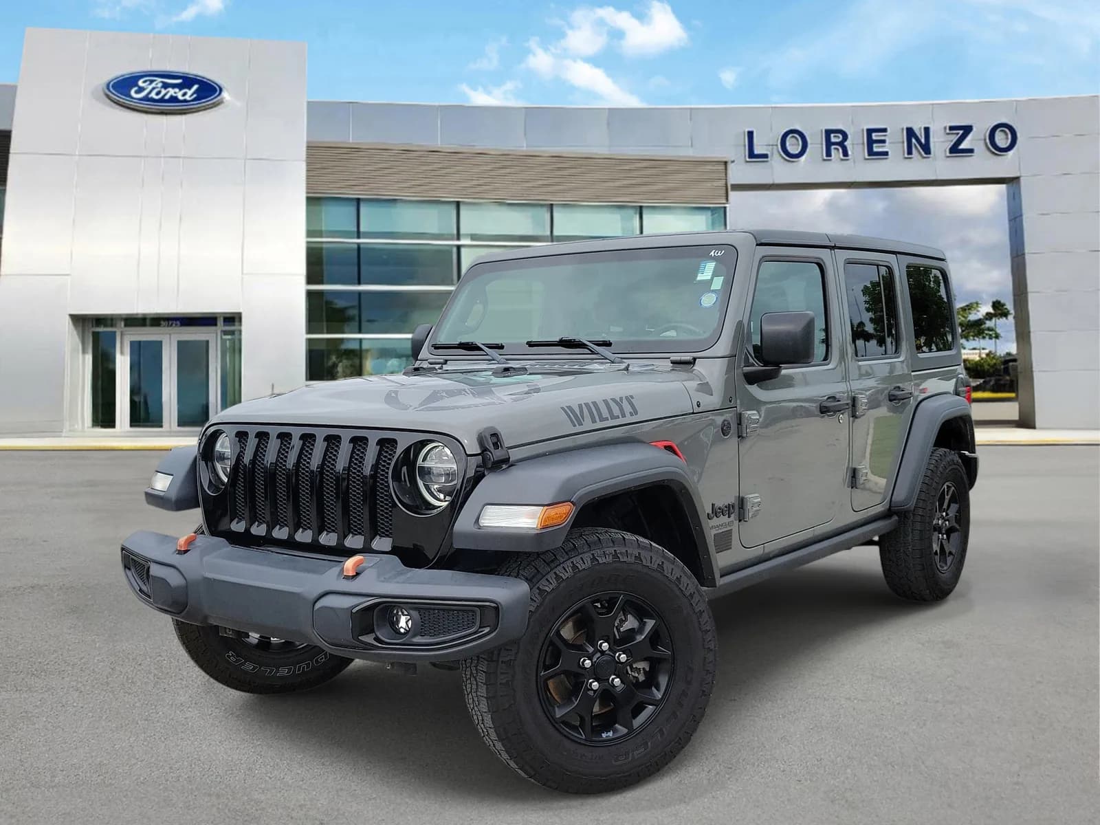 2020 Jeep Wrangler Unlimited Willys